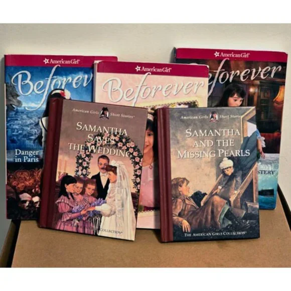 American Girl Samantha 5 Books Pleasant Co SIGNED Book Mystery CYOA Short Story - Picture 3 of 12
